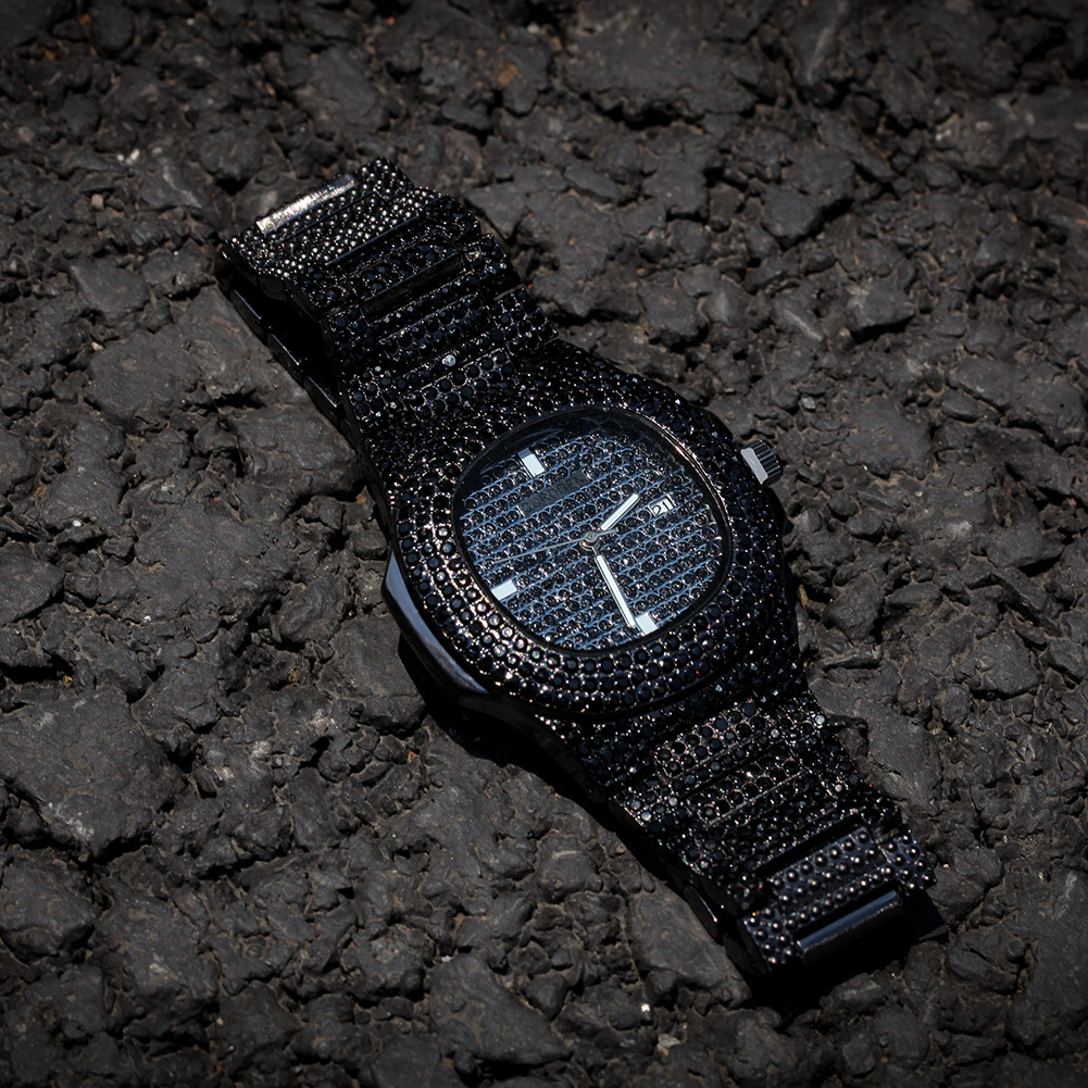 Vein Dynasty® Celestial Quartz Watch in 18K Gold-Plated Alloy with Crystal